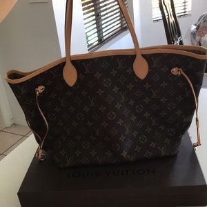 **Authentic** Louis Vuitton Neverfull MM
